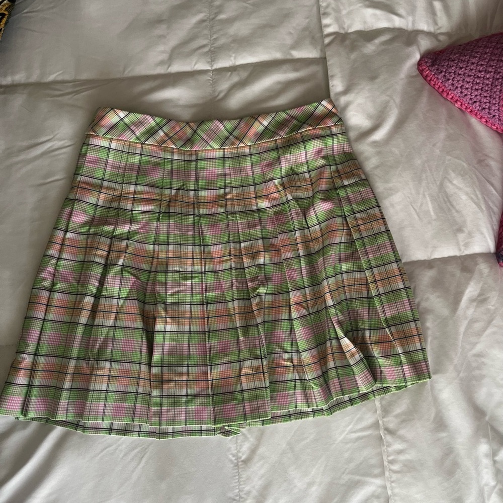 Aritzia Plaid Skirt